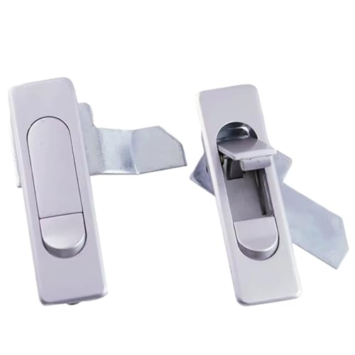 弾むボタンロックデバイス Elcectric キャビネットドアと配電ボックス用 亜鉛メッキ 2個 (TK5094)