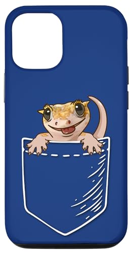 Kids Boys Girls Pet Lizard Pocket Pangea Crested Gecko Lover �X�}�z�P�[�X iPhone 12/12 Pro �p