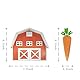 Tiere Bauernhof Happy Birthday Girlande, Bauernhoftiere Geburtstag Girlande, Bauernhof Geburtstag Banner, Bauernhoftiere Happy Birthday Deko für Erwachsenes Kinder Baby Geburtstags Party