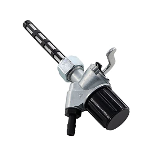 MCHNIC Benzinhahn Kraftstoffhahn mit Wassersack & Benzinfilter Benzinschlauch für Simson S50 S51 S53 S70 S83 SR1 SR2 MZ ES, SR4-1 Spatz, SR4-2 Star, SR4-3 Sperber, SR4-4 Habicht