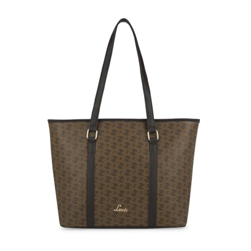 Image of Lavie Women's Mono LL Meryl Tote Bag for Women | Tote Handbag for Work | Ladies purse | Stylish Shoulder Bag | Gift for Women