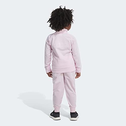 Adidas Girls Classic Tricot Track Set, Clear Pink, 18 Months Us #TOP2