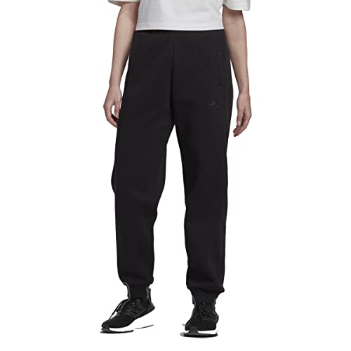 adidas womens All Szn Fleece athletic pants, Core Black, XX-Small US