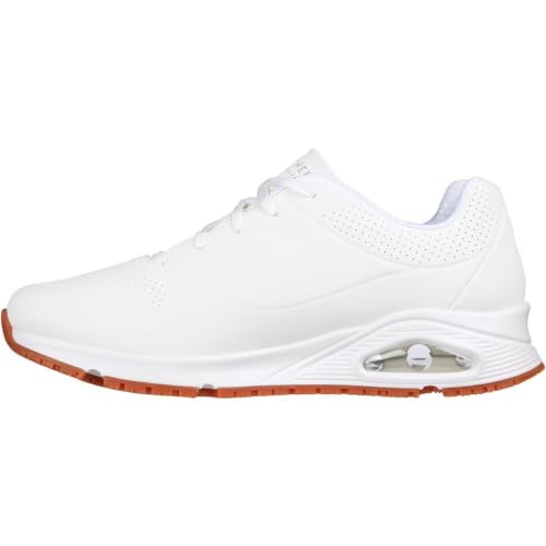 Skechers 200054ec Wht sneakers de marche contre la fatigue plantaire homme