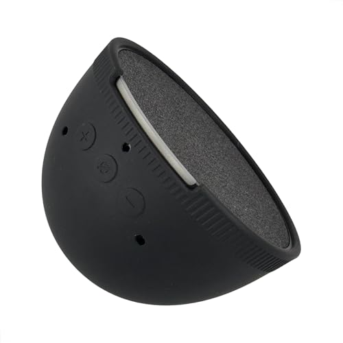 Capa de silicone para Amazon Alexa Echo Pop (Preta)