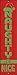 SMART BLONDE Naughty Nice Red Novelty Small Metal Street Sign K-1679