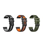 22mm Watch Band for Garmin Forerunner 265, 22 Quick Release Wristband for Coros Pace 3, Silicone Watch Strap for Polar Vantage M M2 Combo_1