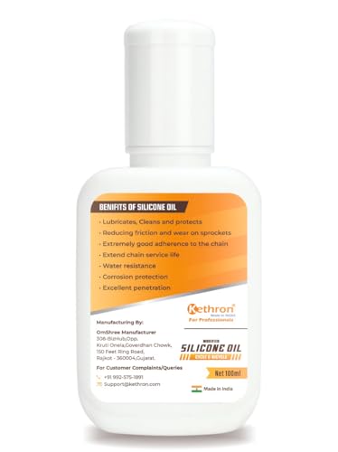 Image of High Geared Lubricant Silicone Oil For Cycle & Bicycle Chain | Brake Wire | Shocker | All In One (100 ML)