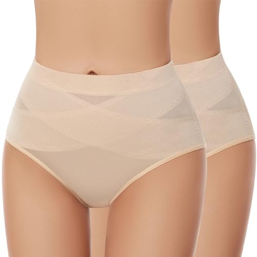 Culotte de contrôle pour femme compression croisée invisible