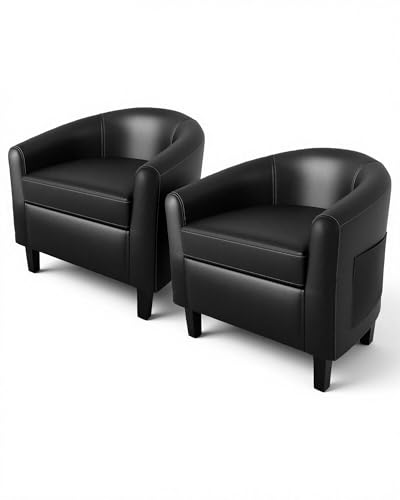 GarveeHome Barrel Club Chair