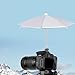 27cm Camera Umbrella with Hot Shoe Mount for Photography Use, Silvery