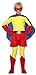 Rubies Child's Forum Super Hero Boot Covers, Red, One Size for Themed Parties and Halloween
