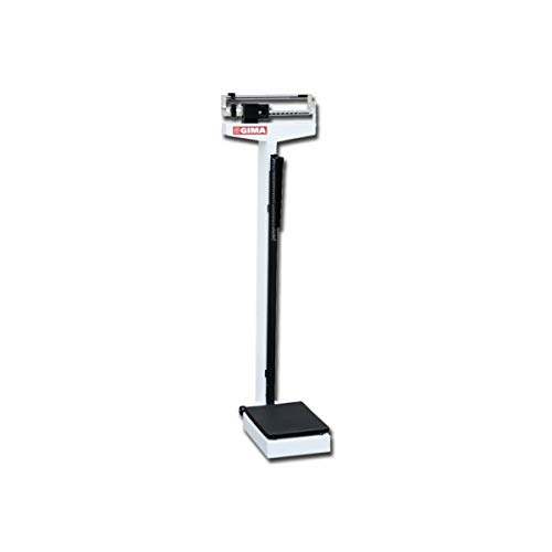 GIMA Bilancia Astra, Meccanica con Altimetro, 200 kg, 75-200 cm