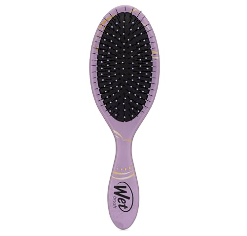 Wet Brush Disney Original Hair Detangler, Jasmine (Elegant Princess), Ultra-Soft IntelliFlex Bristles, Detangling Brush Glides Through Tangles (Wet Dry & Damaged Hair), Women & Men