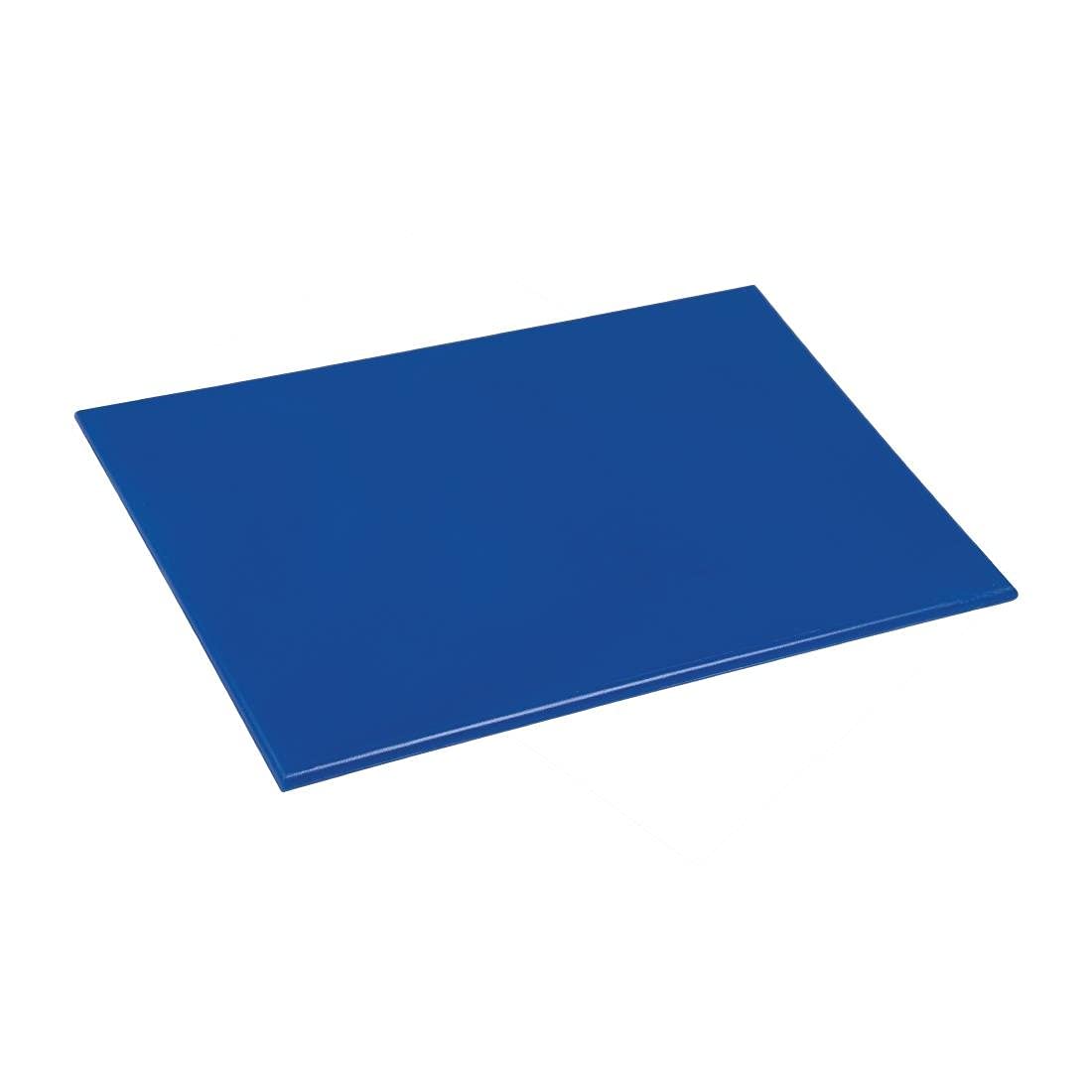 Hygiplas Low Density Chopping Board Blue 450x300x10mm - Colour Coded, Dishwasher Safe Cutting Board HC856