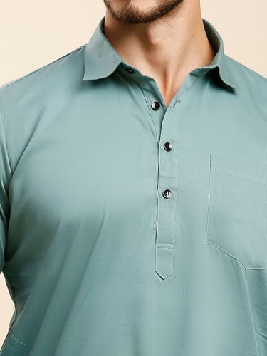 Image of Rajubhai Hargovindas Men's Premium Pathani Kurta