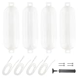 NC [LX] 8.5"(D) x 27"(L) Outdoor Yacht Crash Float White