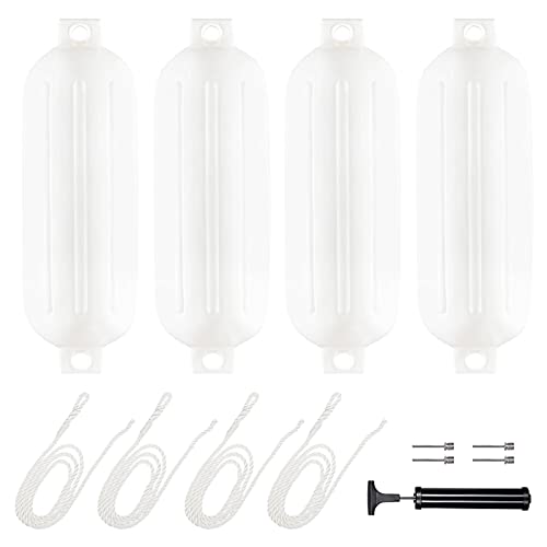 Nc [Lx] 8.5"(D) X 27"(L) Outdoor Yacht Crash Float White #TOP30
