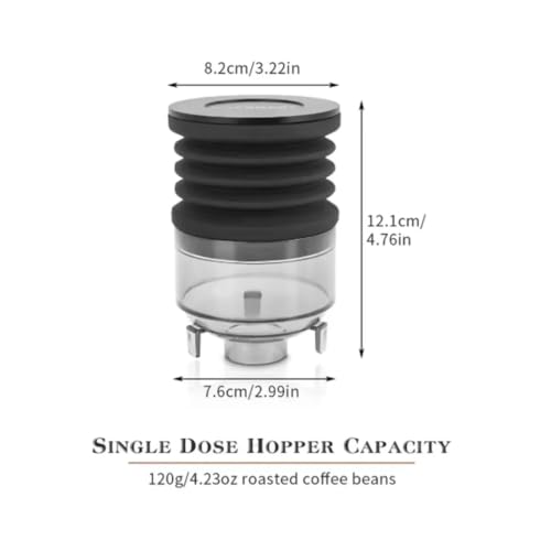 Tolva de molinillo de café compatible con Baratza Sette fuelle monodosis 4