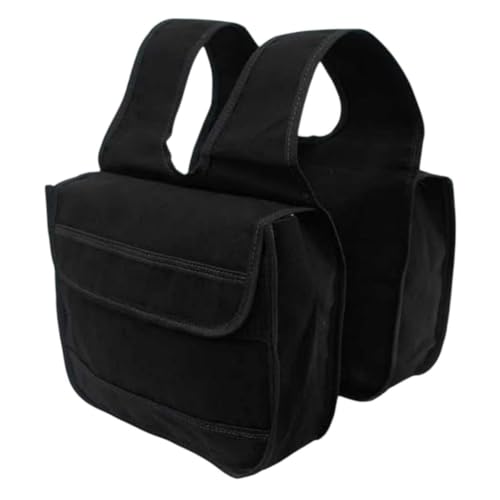 Alforge para Moto, Alforge Universal para Motocicletas Impermeável Fácil Uso(Preto)