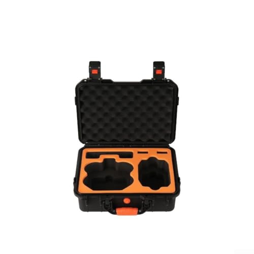 Funda para DJI Neo 2 bolsa impermeable de ABS y EVA con asa caja de transporte negra 2