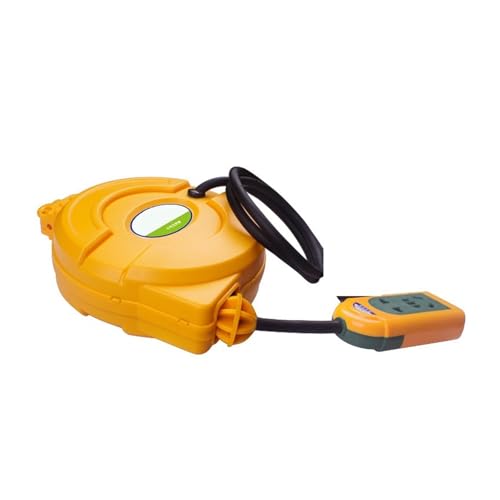 Carrete de Cable Retráctil 3000W, 5M
