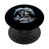 notizie false teoria della cospirazione dello sbarco sulla luna dell'astronauta popsockets popgrip intercambiabile