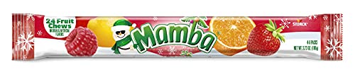 Mamba Holiday Fruit Chews Caramelos, 24 piezas, 3.73 onzas miniatura 2