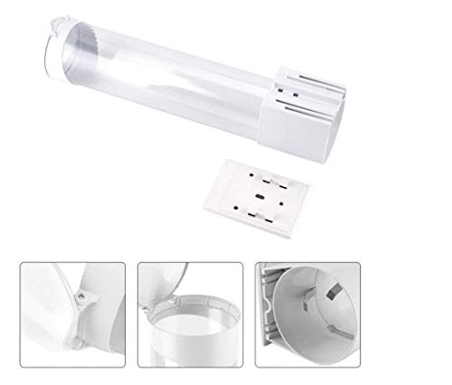 Image of Glass Dispenser Cup Holder Wall Mounted Disposable Glass Holder Paper Cup Dispenser Holder Paper Cup Holder Cup Dispenser