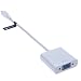 Micro HDMI macho a VGA convertidor conversor Compatible con ordenador PC y...
