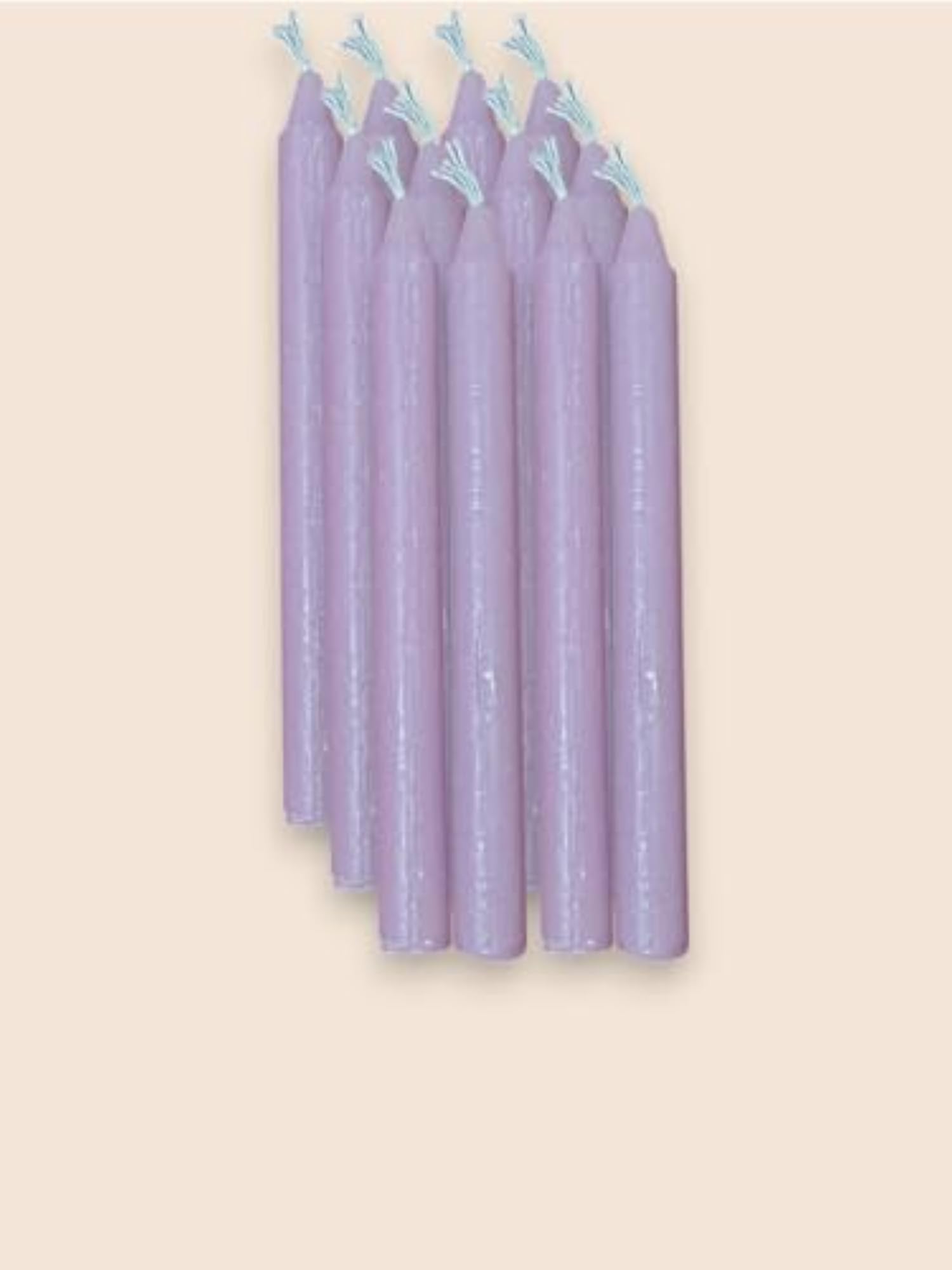 Colour Candles, Lilac Purple, Gift for Special Occasions