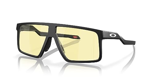 Image of Oakley Sunglasses for Men & Women - OO9285 Helux Blue Light Filtering Gaming Glasses with PRIZM Lenses, Headphones Compatible