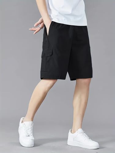 Image of Lymio Men Shorts || Cotton Short for Men || with Pocket Style (Packs Also Available) (Shorts-13-16)