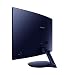 Abbildung Samsung C27T550FDU 68,58 cm (27 Zoll) Curved Monitor (1.920 x 1.080 Pixel, 16:9 Format, 75 Hz, 4ms, 1000R, dual monitor geeignet, pc monitor, AMD FreeSync) dunkelblaugrau