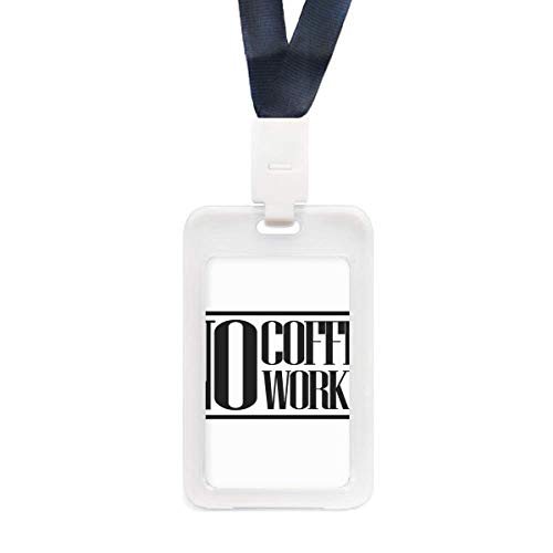 Étui de protection transparent pour carte d'identité et badge