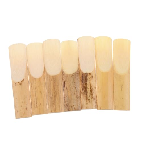 TOGEVAL 10個サックスリード 交換用 初心者向け 練習用 音楽楽器アクセサリー 携帯便利 リズム対応