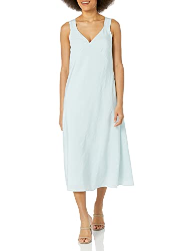 Robe slip avec col en V Vince une coupe décontractée haut de gamme