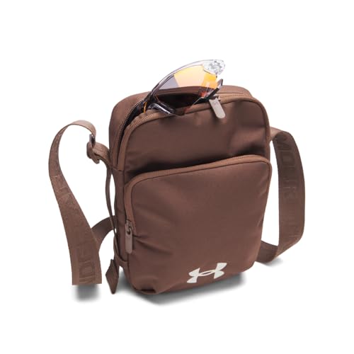 Image of Under Armour Unisex Sportstyle Lite CrossbodyDISC, (230) Incense Brown / / Summit White, One Size Fits Most