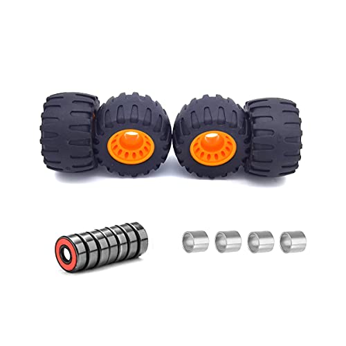 Neasekuoia Skateboard Offroad All Terrain 70mm Wheels with ABEC11