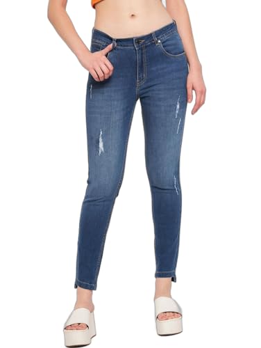 Image of Madame Navy Jeans for Women