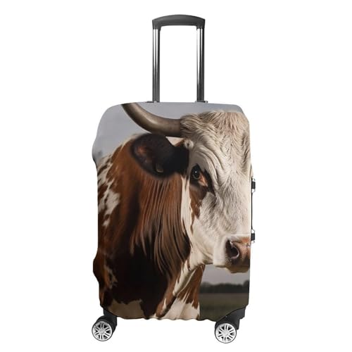 Luggage Cover Elastic Suitcase Cover Protector Washable Travel Baggage Covers Cow Luggage Covers Carry On Luggage Protector Anti-scratch 19-32 Inch L