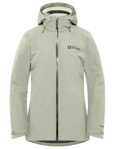 Jack Wolfskin Damen Hunberg 3in1 Jkt W, Mint Leaf, S EU