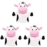 Juguetes de marionetas de mano: diseño encantador con forma de cabeza de animal con colores intensos para garantizar que sea entre los niños.