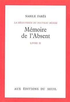 Paperback Mémoire de l'absent, Découverte du monde [French] Book