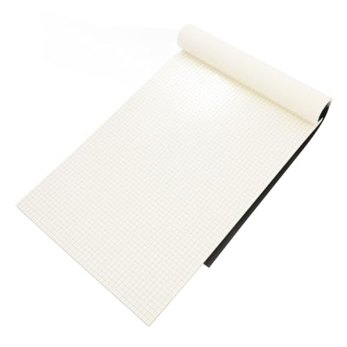 Block de Notas Cuadriculado Papel Negro para Evitar la Fatiga Visual en Dibujo Técnico