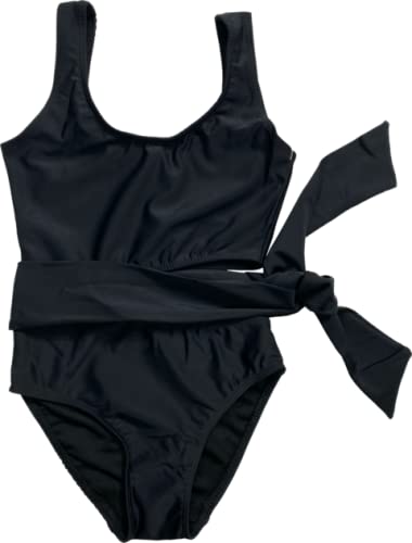 Image of Cheryl Creations Kids Girl's Cute & Comfortable One Piece Tie Side Cutout Bathing Suit Bikini
