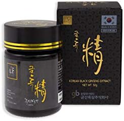 SAMSIDAE - Extrait de Ginseng Noir Coréen, Renforcé en Ginsénosid...