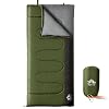 Night Cat Camping Sleeping Bag for Adults 3 Seasons Portable Lightweight Backpacking Hiking Traveling Indoor Outdoor Temperature 5-15℃ 2.6×6.3ft Switch to a Quilt or Blanket