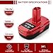 Powilling 2Pack 4.0Ah Replacement for Craftsman 19.2 Volt Lithium Battery C3 XCP 130279005 1323903 130211004 11045 with Craftsman 19.2 Volt Battery Charger