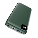 Power Bank 27000mAh Externer Akku - Bilivein Powerbank 22,5W Schnelles Aufladen Tragbares Ladegerät, PD QC USB C Externer Handyakku mit LED Display für Phone 16/15/14/13/12 Tablet